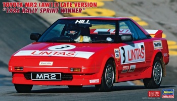 TOYOTA MR2 (AW11) LATE VERSION “1986 RALLY SPRINT WINNER” 1/24 - Hasegawa