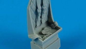 1/48 Hawker Typhoon seat with safety belts