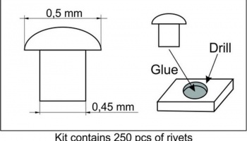 Rivet 0,4mm – Plus Model