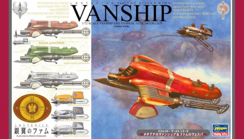 Lastexile Silver Wing Vanship Vespa (2 kits) (1:72) - Hasegawa