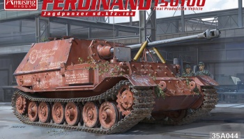 1/35 Ferdinand Jagdpanzer Sd.kfz.184 No 15100 - Amusing Hobby