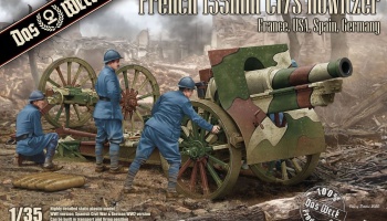 1/35 French Schneider 155mm C17S howitzer France, USA, Spain, Germany - Das Werk