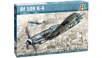 Bf 109 K-4 (1:48) Model Kit letadlo 2805 - Italeri