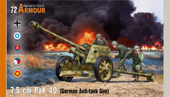 1/72 7,5 cm PaK 40 ‘German Anti-tank Gun’ - Special Hobby