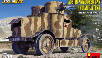 1/35 Austin armoured car indian pattern. British service. Interior kit - Miniart