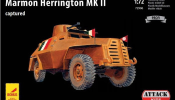 Marmon Herrington Mk.II Captured (new resin and PE details, decal - Wehrm. and Italy) 1/72 - Attack Kits