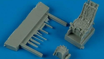 1/72 Su-27 Flanker ejection seat with sefety belts