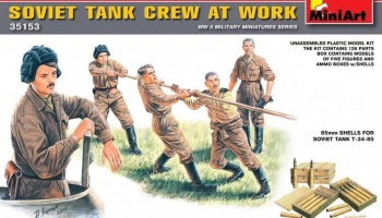 1/35 Soviet Tank Crew at Work. Special Edition