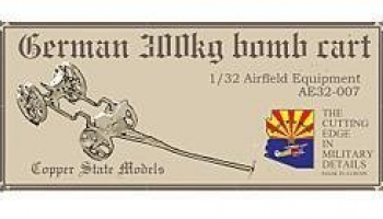 1/32 German 300kg bomb cart