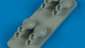 1/72 G8N1 Renzan exhaust