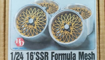 16' SSR Formula Mesh Wheels 1/24 - Hobby Design