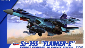 Su-35S Flanker E Multirole Fighter Air-to-surface version 1/72 – G.W.H.