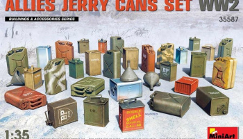 Allies Jerry Cans Set WW2 1/35- MiniArt