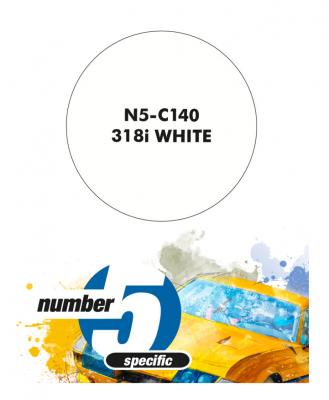 318i White Paint for Airbrush 30 ml - Number 5