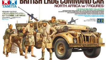 British LRDG Command Car North Africa (w/7 figures) 1/35 - Tamiya