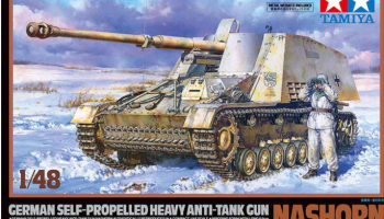 German Self-Propelled Heavy Anti-Tank Gun Nashorn 1/48 - Tamiya