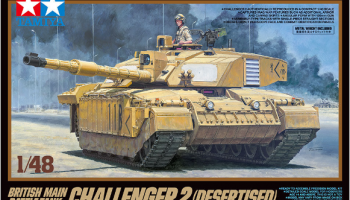 Challenger 2 (Desertised) 1/48 - Tamiya