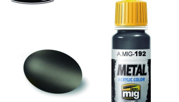 METALLIC Polished Metal Metal Acrylics  (17 ml) - AMMO Mig