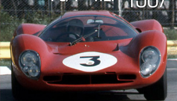 SLEVA 135,-Kč, 15% Discount - Sportscar Spectacles by HIRO No.01 : Ferrari 330P4 P3/4-412P 1967