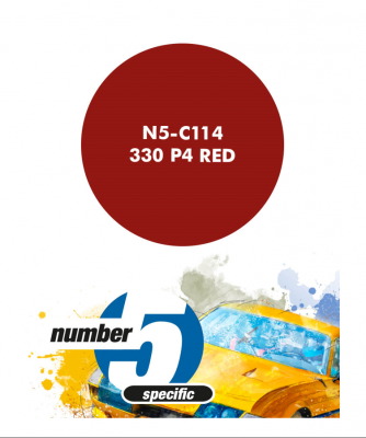 330 P4 Red  Paint for Airbrush 30 ml - Number 5