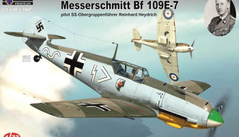 Bf 109E-7 Reinhard Heydrich 1/72 - Kovozávody Prostějov