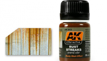 AK Weathering AK013 RUST STREAKS (35ml) - AK-Interactive