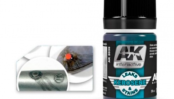 AK AIR Weathering AK2039 KEROSENE LEAKS & STAINS (35ml) - AK-Interactive