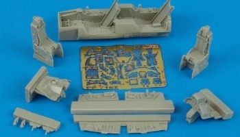 F-16D Fightning Falcon cockpit set 1/72 – Aires