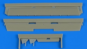 1/48 P-38 Lightning control surfaces