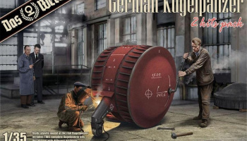 German Kugelpanzer (2 Kits Pack) 1/35 - Das Werk