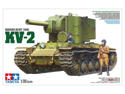 35% SLEVA 35% DISCOUNT  - KV-2 GIGANT Russian Heavy Tank 1/35 - Tamiya