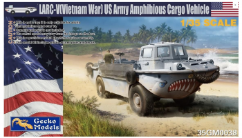 LARC-V (Vietnam War) US Army Amphibious Cargo Vehicle 1/35 - Gecko Model