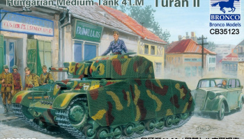 Hungarian Medium Tank 41.M Turan II 1:35 - Bronco