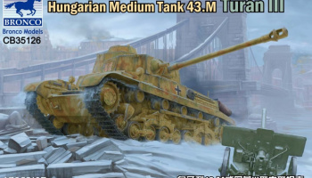 Hungarian Medium Tank 43.m Turan III 1:35 - Bronco