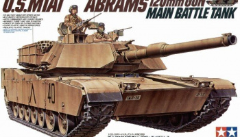 U.S. M1A1 Abrams 120mm Gun Main Battle Tank 1:35 - Tamiya