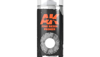 AK AK SPRAYS - Basic colors Fine Resin Primer - Spray 150ml - AK Interactive