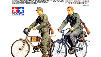 German With Bicycles (1:35) - Tamiya
