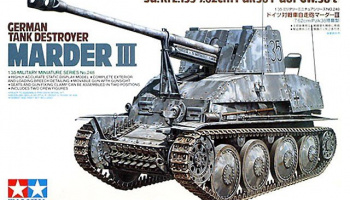 Marder III German Tank Destroyer (1:35) - Tamiya