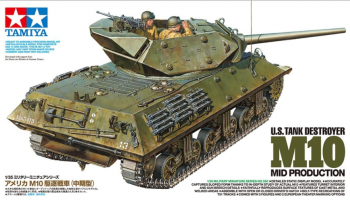 U.S. Tank Destroyer M10 (Mid Production) (1:35) - Tamiya