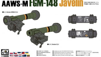 50,-Kč SLEVA (10% DISCOUNT) AAWS-M FGM-148 Javelin - AFV Club