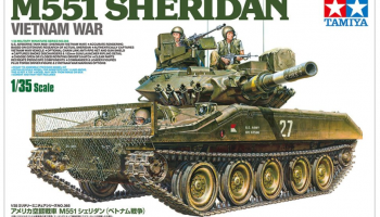 35% SLEVA 35% DISCOUNT  - U.S. Airborne Tank M551 Sheridan (Vietnam War) (1:35) - Tamiya