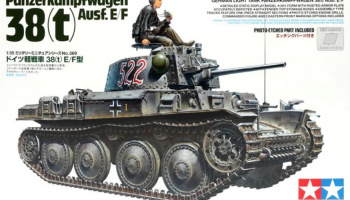 Pz.Kpfw.38(t) Ausf. E/F (1:35) - Tamiya