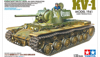 Russian Heavy Tank KV-1 Model 1941 Early Production 1/35 - Tamiya