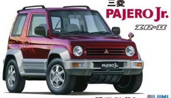 SLEVA 25%DISCOUNT-  Mitsubishi Pajero Jr. ZR-II with Sash Masking Seal 1/24 - Fujimi