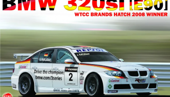 BMW 320si E90 2008 WTCC Brands Hatch Winner 1:24 - NuNu Model Kit