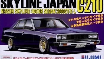 SLEVA 15% DISCOUNT - Nissan Skyline  4-door sedan 2000GT-E/L C210 1/24 - Fujimi