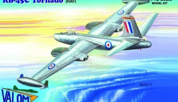 SLEVA  25%  DISCOUNT - N.A. RB-45C Tornado (RAF) 1/72 - Valom