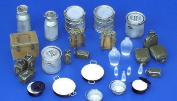 1/35 Equipment of German Kitchen - Crockery, WWII