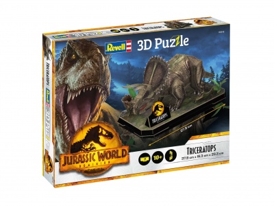 3D Puzzle REVELL 00242 - Jurassic World - Triceratops