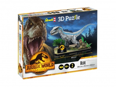 3D Puzzle REVELL 00243 - Jurassic World - Blue